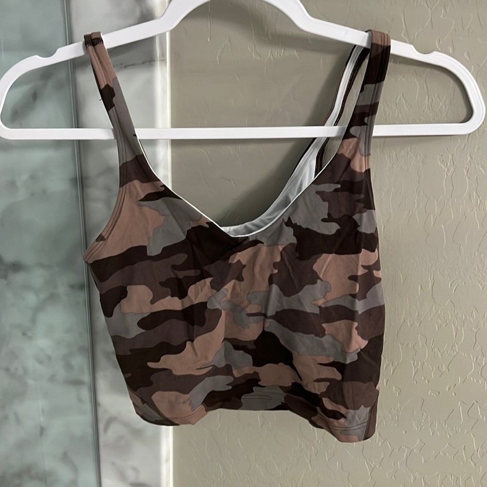 Lululemon align tank size 8 camo